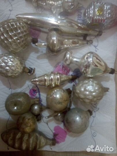 Елочные игрушки СССР