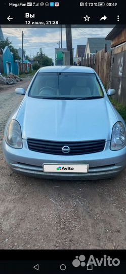 Nissan Skyline 2.5 AT, 2001, битый, 250 000 км