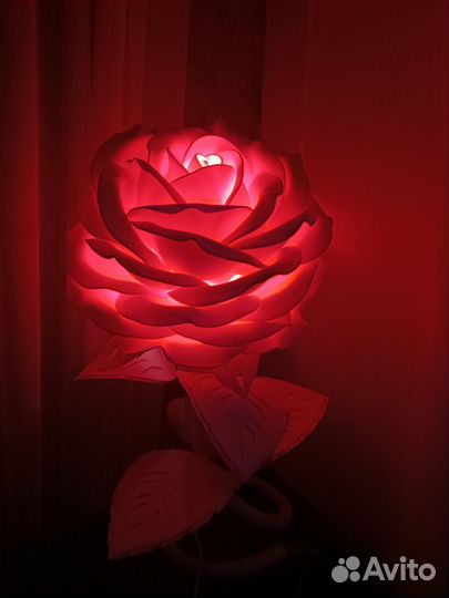 Светильник роза