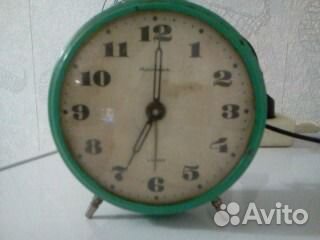 Будильник механический СССР (на запчасти)