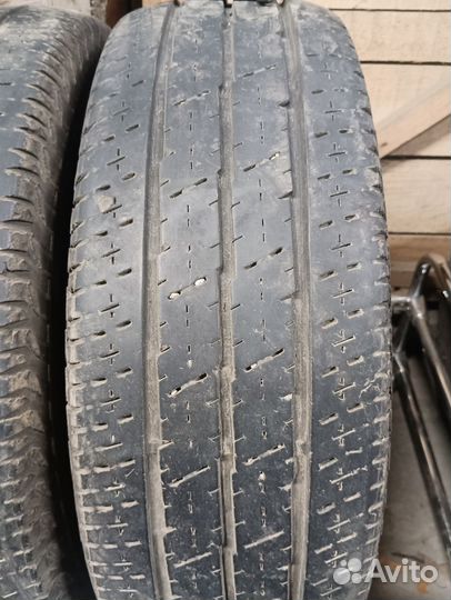 Шины б/у 215/70 R15C Continental Vanco 2