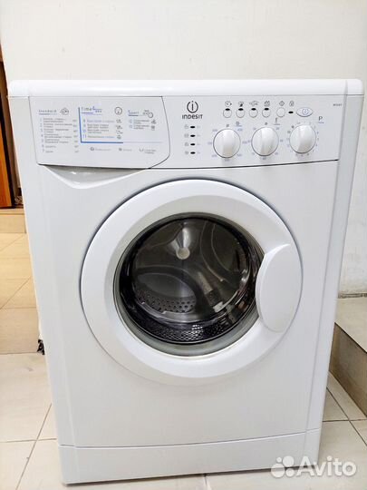 Узкая 4,5кг Индезит Стиральная машина бу автомат