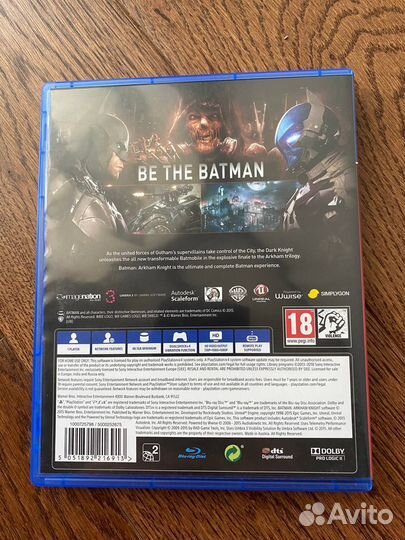 Batman arkham knight ps4