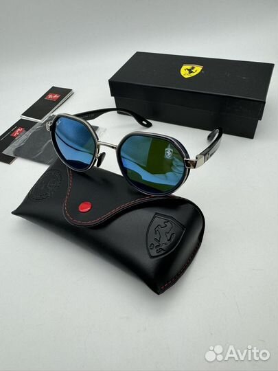 Очки ray ban ferrari стекло