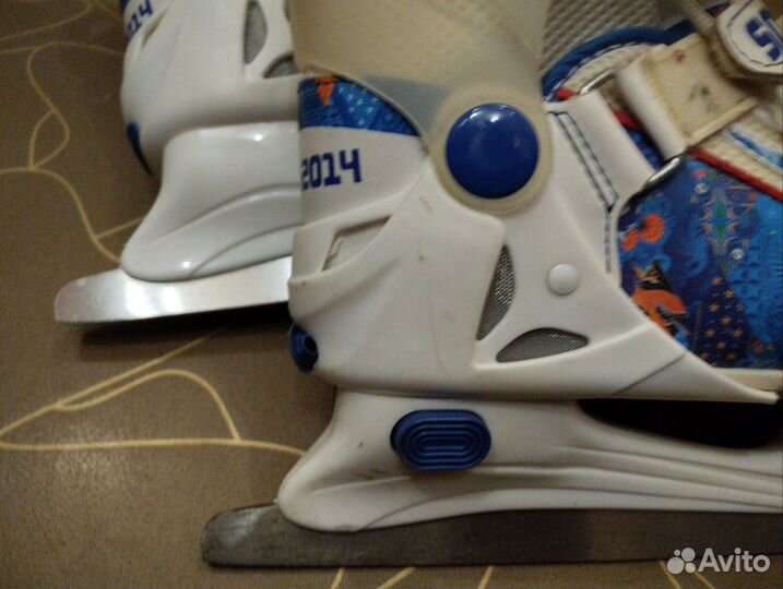 Коньки детские раздвижные 34 38