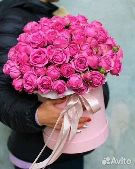 Живые цветы букеты пионовидные розы, букет роз