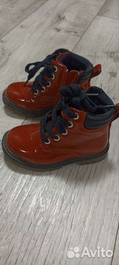 Ботинки на девочку 24 размер