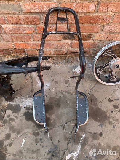 Рама от мопеда альфа