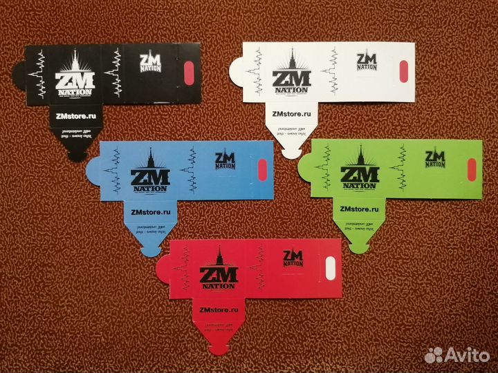 Чехлы для пачек сигарет ZM Nation, Guf, Гуф (5 шт)