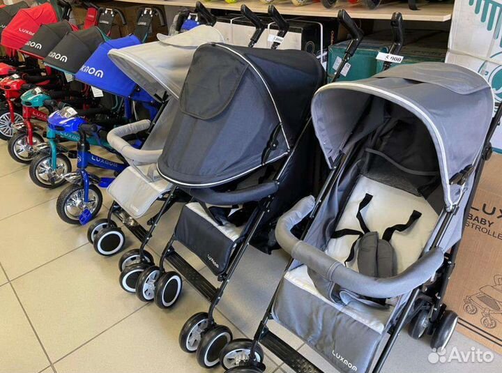 Прогулочные коляски в ассортименте, в наличии