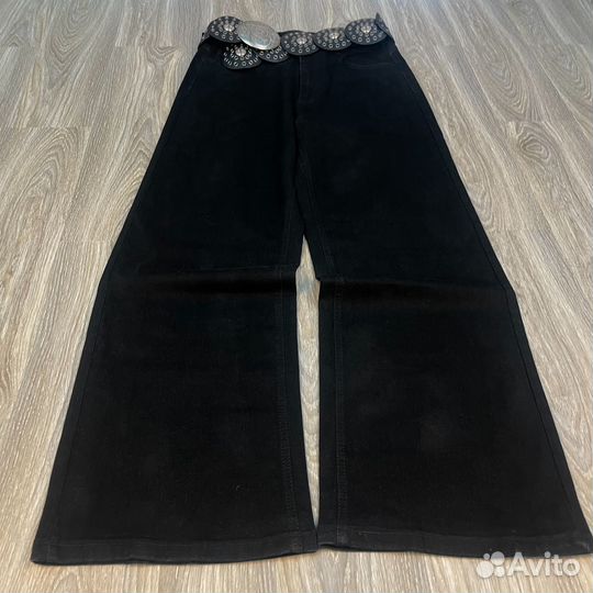 Джинсы широкие Opium