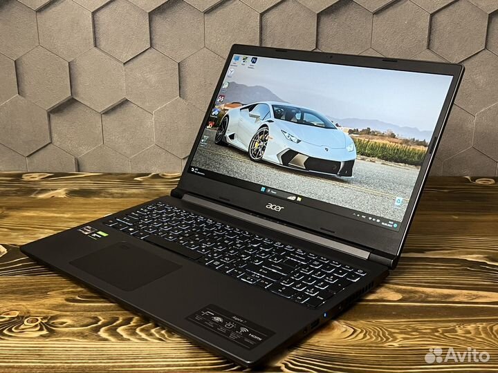NEW Acer Aspire 7/FHD IPS/Ram 16гб/SSD/Geforce