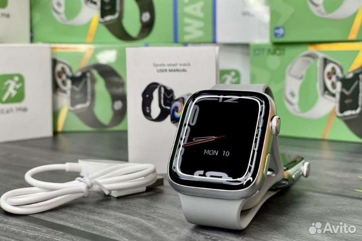 Часы apple watch 7 45 mm luxe