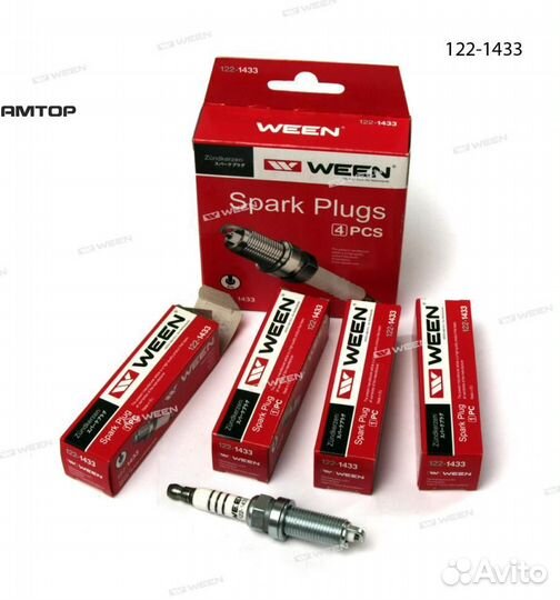 Ween 122-1433 Свеча зажигания Ween 122-1433
