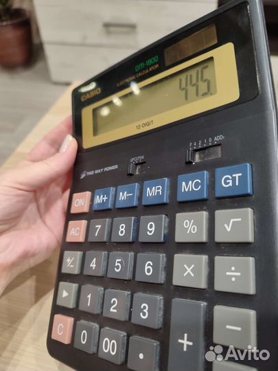 Калькулятор casio