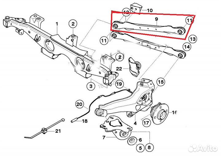 Mini R50 R52 R53 R60 R61 развальные рычаги зад
