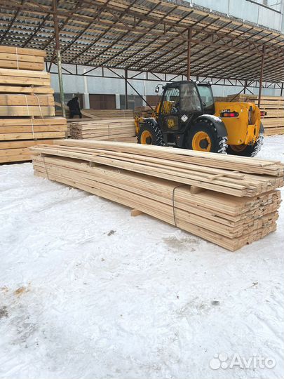 Доска обрезная 25х150х6000мм от производителя