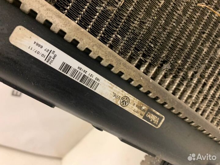 Радиатор доп.системы охлаждения Volkswagen Passat