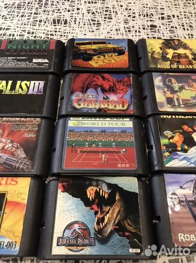 Картриджи sega