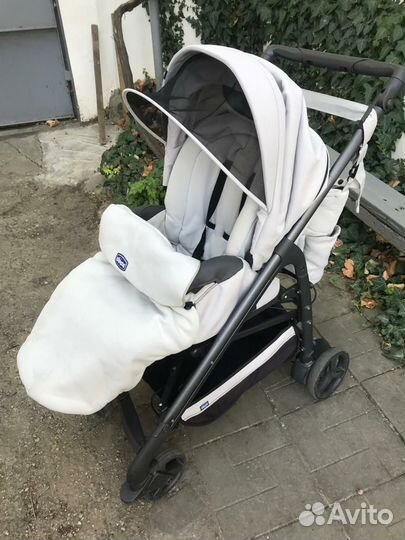 Коляска chicco 3 в 1 Trio love