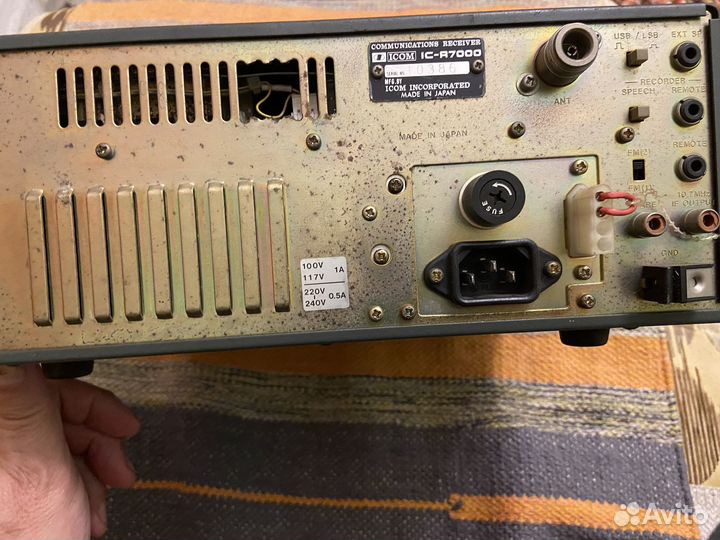 Радиоприемник цифровой icom IC R7000 б. у