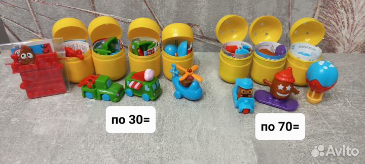 Игрушки из яиц озмо, свитбокс бегемоты и другое