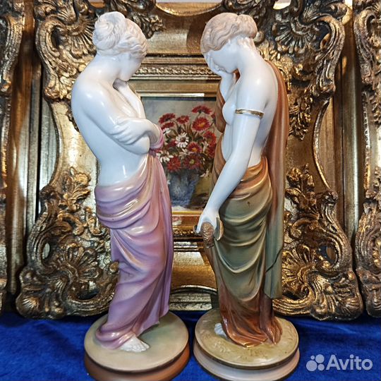 RAR.Royal Worcester.Печаль и Радость.Статуэтка