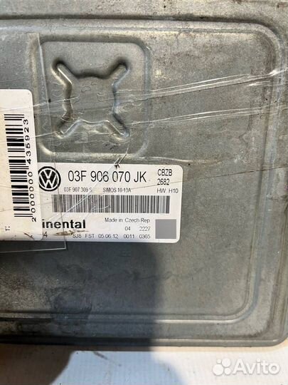 Блок управления двигателем Volkswagen Golf 6 2011