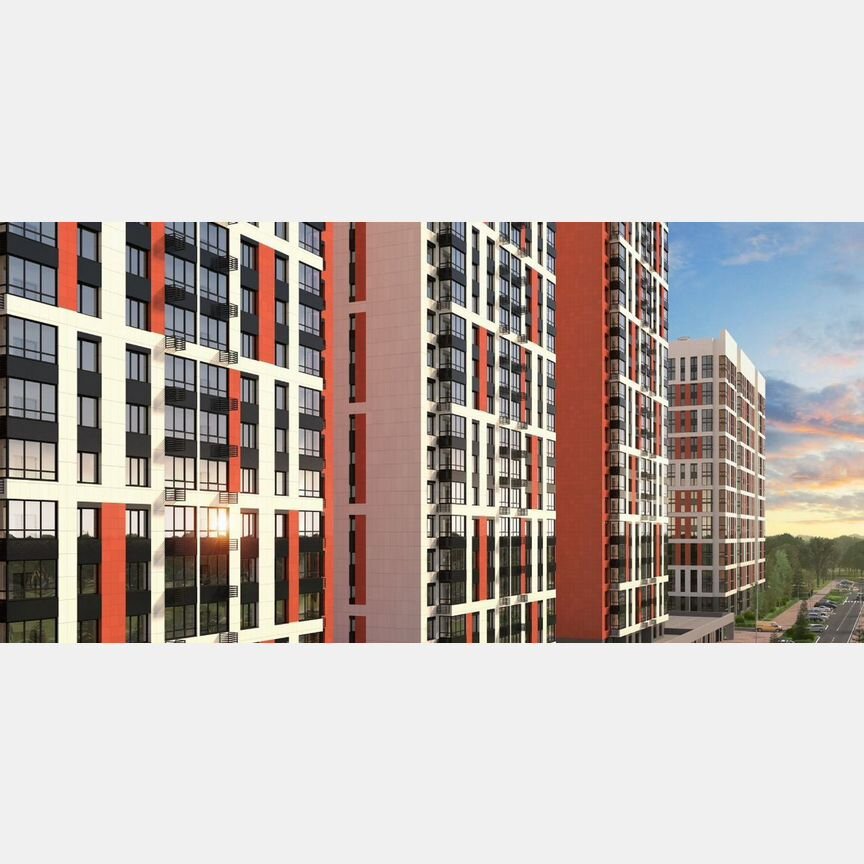 3-к. квартира, 86 м², 1/22 эт.