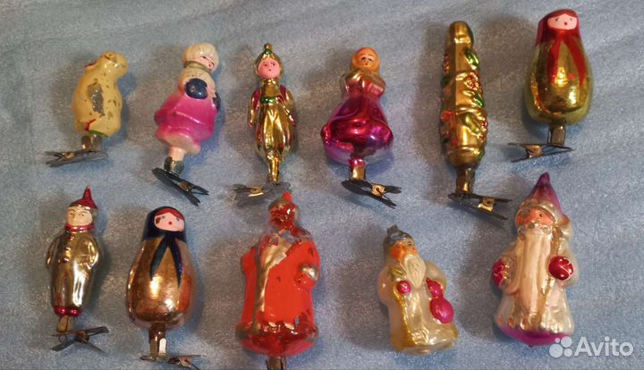 Ёлочные игрушки СССР