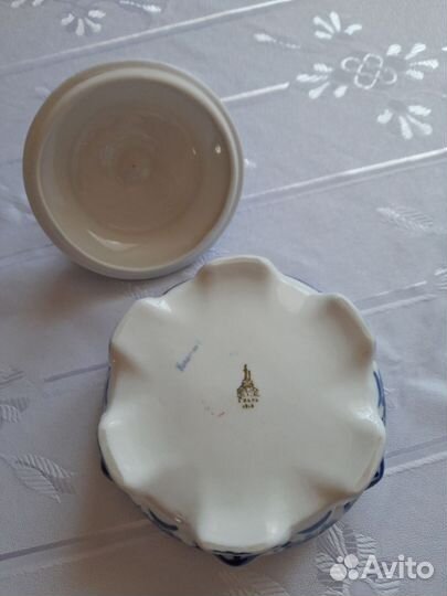 Посуда Гжель, СССР, ручная работа