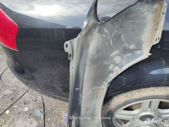Крыло левое ауди а4 б8 дорест