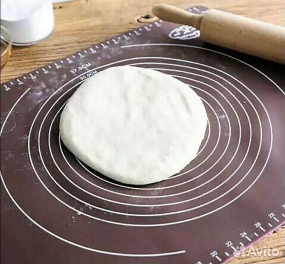 Силиконовый коврик для теста