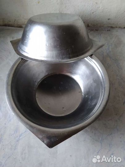Тарелки нержавеющие СССР