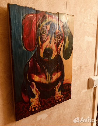 Картина в стиле Лофт - Такса