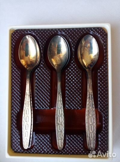 Наборы столовые приборы,конфетница мельхиор СССР