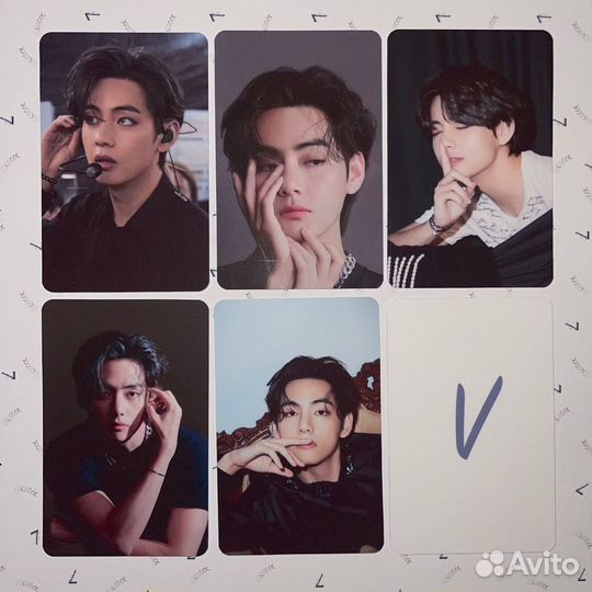 Bts карты Тэхен