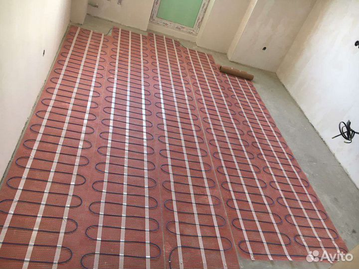 Монтаж электрического теплого пола