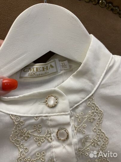 Новая красивая рубашка 152 (маломерит)