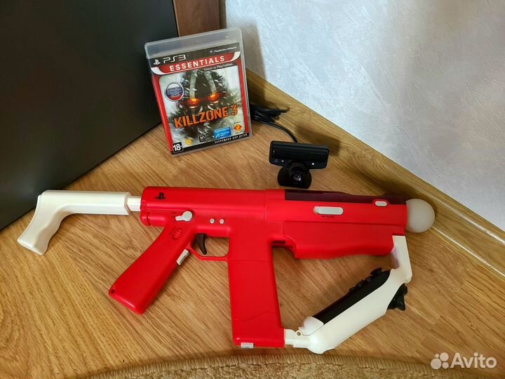 Автомат PS Move Sharp Shooter для Ps3+аксессуары