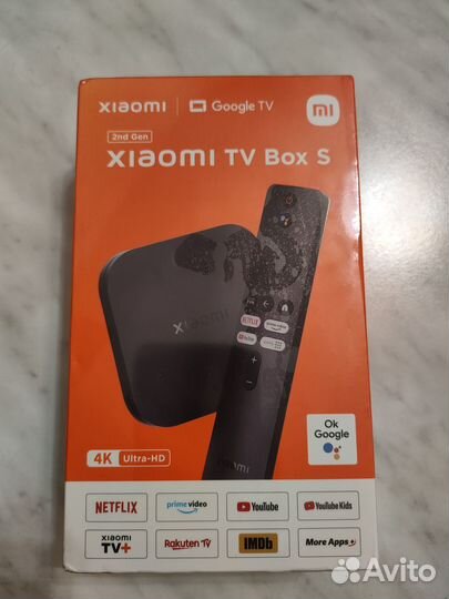 Андроид тв приставка Xiaomi Mi TV Box S 4K 2nd Gen