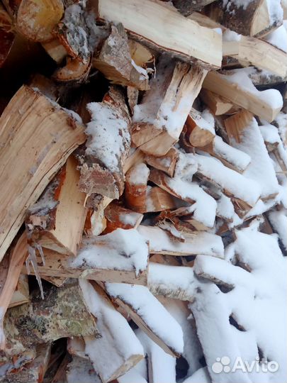 Дрова березовые колотые