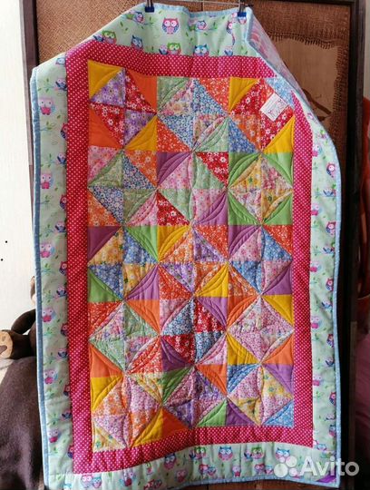 Лоскутное одеяло ручной работы