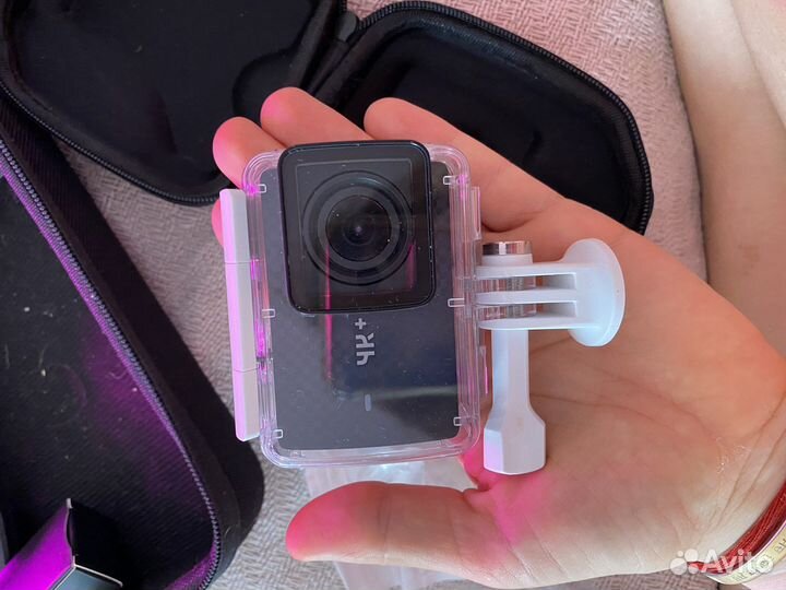 Экшн камера xiaomi yi 4k + Новая