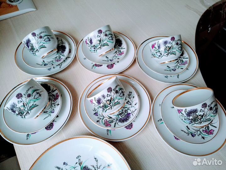 Чайный сервиз лфз СССР 