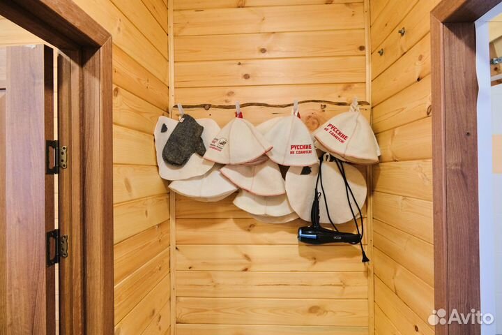 Баня сауна с бассейном