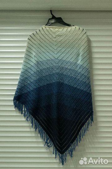 Шаль пончо