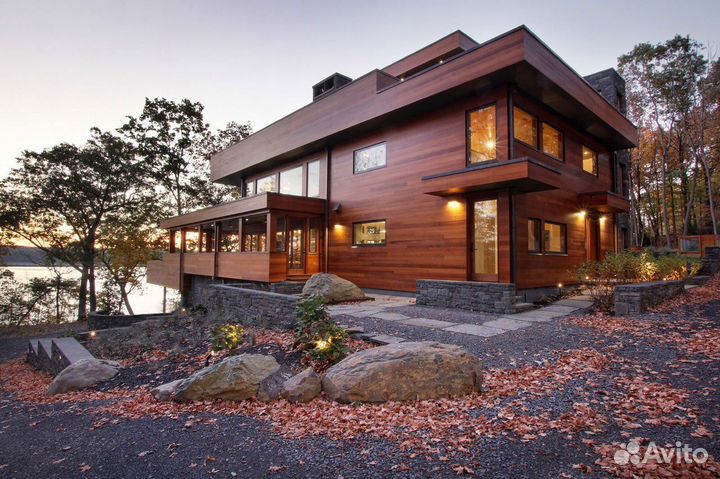 Остекление коттеджей