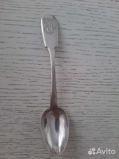 Ложки чайные старинные серебро