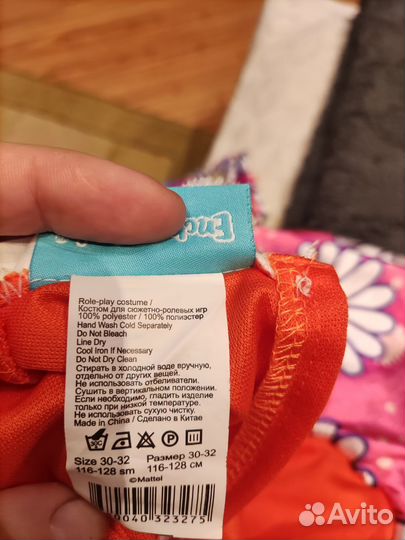 Новогодний костюм для девочки 116